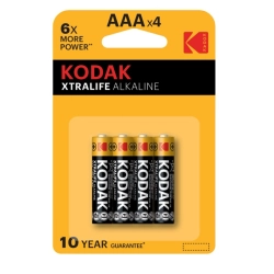 Baterie KODAK XTRALIFE AAA LR3 op.4