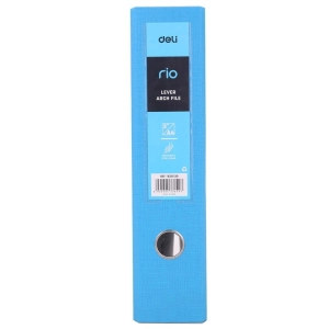 Segregator DELI RIO A4 76mm - niebieski-246026