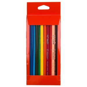 Kredki ołówkowe DELI COLORUN trójkątne 12 kolorów EC00300-246049