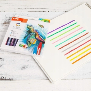Kredki pastele DELI COLOR EMOTION 24 kolory EC20120-246084