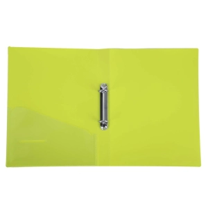 Segregator DELI RIO A4 ringowy 2R PP - zielony-246094