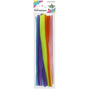 Drucik kreatywny TITANUM druciki kreatywne kolor: mix 300 mm 25 szt 282818-689963