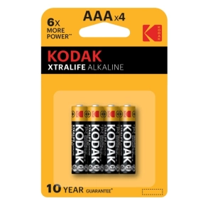 Baterie KODAK XTRALIFE AAA LR3 op.4
