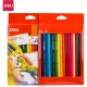 Kredki ołówkowe DELI COLORUN trójkątne 18 kolorów EC00310