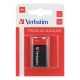 Bateria VERBATIM alkaiczna 9V blister 1szt. 49924