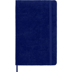 Notes MOLESKINE edycja limitowana Velvet L (13x21 cm) w linie, BOX, purpurowy
