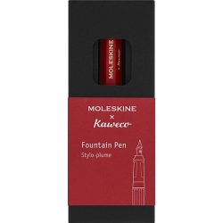 Pióro wieczne KAWECO X MOLESKINE M - czerwone