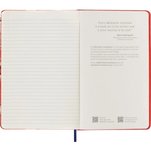 Notes MOLESKINE edycja limitowana Year of the Tiger L (13 × 21 cm) w linie, czerwony-247509