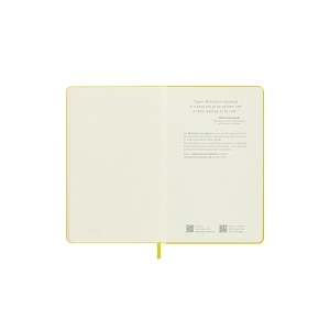 Notes MOLESKINE Classic L (13x21cm), w linie, twarda oprawa, hay yellow, 240 stron, żółty-247532