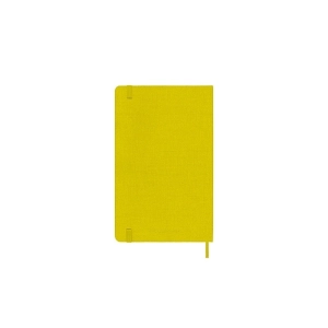 Notes MOLESKINE Classic L (13x21cm), w linie, twarda oprawa, hay yellow, 240 stron, żółty-247536