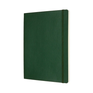 Notes MOLESKINE Classic XL (19x25cm), w gładki, miękka oprawa, myrtle green, 192 strony, zielony-247537