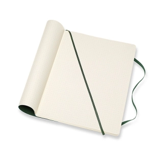 Notes MOLESKINE Classic XL (19x25cm), w gładki, miękka oprawa, myrtle green, 192 strony, zielony-247538