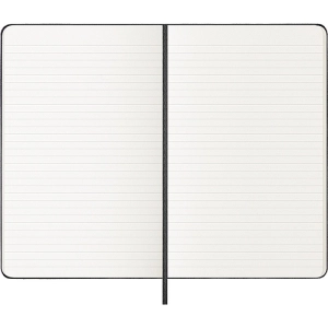 Notatnik MOLESKINE L (13x21 cm), Smiley, w linie, twarda oprawa, 176 stron, pudełko-247548
