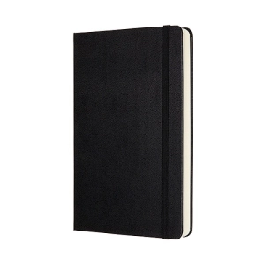 Notes MOLESKINE Classic L (13x21cm), gładki, twarda oprawa, 400 stron, czarny-247562