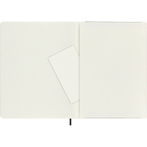 Notes MOLESKINE XL (19x25cm) linie-gładki, miękka oprawa, 192 strony, czarny-247587