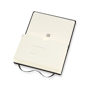 Teczka z przegródkami MOLESKINE PRO Portfolio P (9x14 cm) 6 kieszonek - czarne-247615