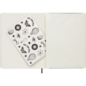 Notatnik MOLESKINE XL (19x26 cm), Lorenzo Petrantoni, w linie, 176 stron-247623