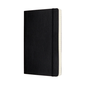 Notes MOLESKINE Classic L (13x21cm), w linie, miękka oprawa, 400 stron, czarny-247670