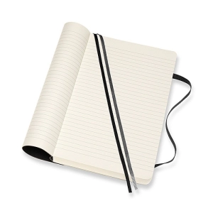 Notes MOLESKINE Classic L (13x21cm), w linie, miękka oprawa, 400 stron, czarny-247673