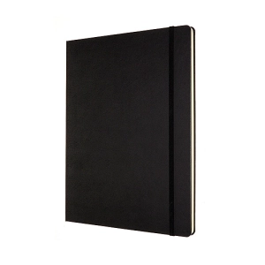 Notes MOLESKINE Classic XXL (21,6x27,9 cm), gładki, twarda oprawa, 192 strony, czarny-247674