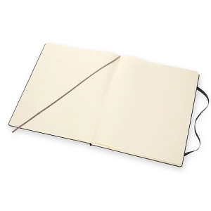 Notes MOLESKINE Classic XXL (21,6x27,9 cm), gładki, twarda oprawa, 192 strony, czarny-247675