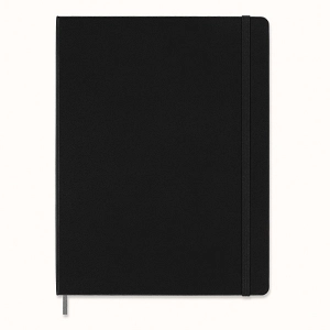 Notatnik MOLESKINE XL (19x25cm), Smart, w linie, twarda oprawa, czarny