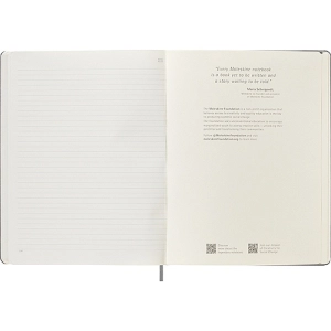 Notatnik MOLESKINE XL (19x25cm), Smart, w linie, twarda oprawa, czarny-247688