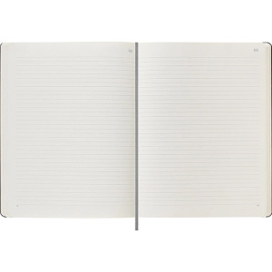 Notatnik MOLESKINE XL (19x25cm), Smart, w linie, twarda oprawa, czarny-247689