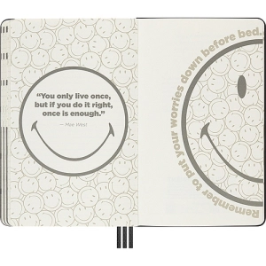 Notes planer MOLESKINE L, Positivity, Smiley, pudełko-247706