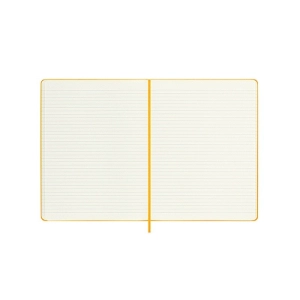 Notes MOLESKINE Classic XL (19x25 cm), linie, twarda, orange yellow, 192 strony, pomarańczowy-247735