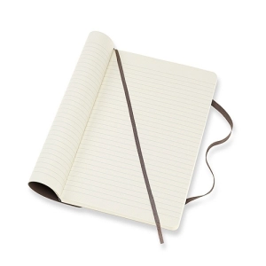 Notes MOLESKINE L (13x21 cm), w linie, miękka oprawa, earth brown, 192 strony, brązowy-247746