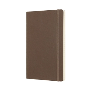 Notes MOLESKINE L (13x21 cm), w linie, miękka oprawa, earth brown, 192 strony, brązowy-247747