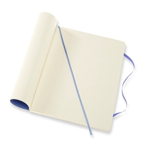 Notes MOLESKINE Classic XL (19x25 cm), gładki, miękka oprawa, hydrangea blue, 192 strony, niebieski-247757