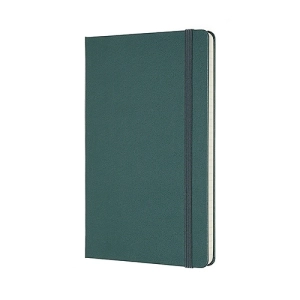 Notes MOLESKINE Professional L (13x21 cm), twarda oprawa, forest green, 240 stron, zielony-247785