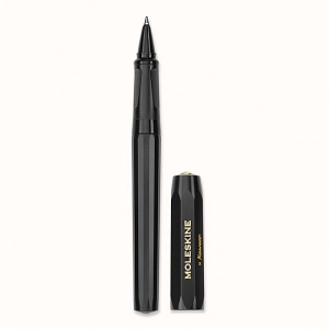 Pióro kulkowe KAWECO X MOLESKINE - czarne-247812