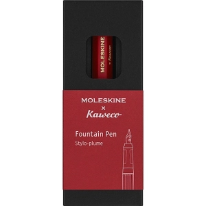 Pióro wieczne KAWECO X MOLESKINE M - czerwone