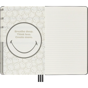 Zestaw MOLESKINE, notatnik + długopis + planner Positivity Smiley-247966