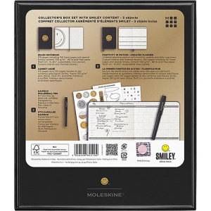 Zestaw MOLESKINE, notatnik + długopis + planner Positivity Smiley-247978