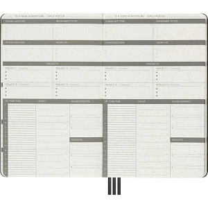 Notes planer MOLESKINE L, Positivity, Smiley-247987