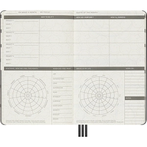 Notes planer MOLESKINE L, Positivity, Smiley-247996