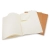 Zestaw 3 zeszytów MOLESKINE Cahier Journals XL (19x51cm), w linie, 120 stron, piaskowy-247833