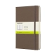 Notes MOLESKINE Classic P (9x14cm), gładki, twarda oprawa, 192 strony, czerwony