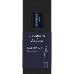 Pióro wieczne KAWECO X MOLESKINE M - niebieskie