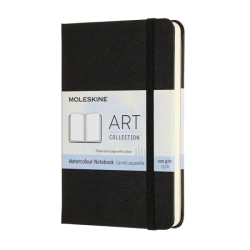 Notes MOLESKINE Art Watercolour P (9x14cm), 60 stron, czarny