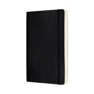 Notes MOLESKINE Classic L (13x21cm), w kropki, miękka oprawa, 400 stron, czarny-248057