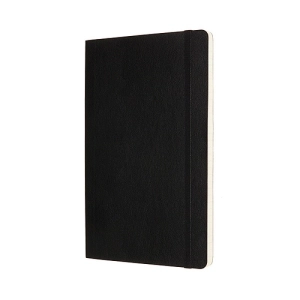 Notes MOLESKINE L (13x21cm), linie-gładki, miękka oprawa, 192 strony, czarny-248066