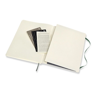 Notes MOLESKINE Professional XL (19x25 cm), miękka oprawa, forest green, 192 strony, zielony-248082