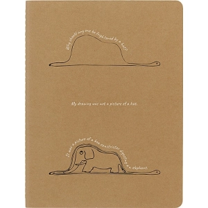 Notes MOLESKINE, edycja limitowana Mały Książę, L + XL, zestaw, słoń-248102