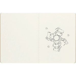 Notes MOLESKINE, edycja limitowana Mały Książę, L + XL, zestaw, słoń-248103
