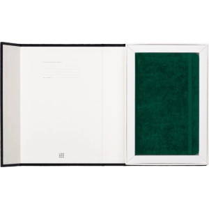 Notes MOLESKINE edycja limitowana Velvet L (13x21 cm) w linie, BOX, zielony-248119